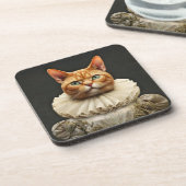 Regalkatze Getränkeuntersetzer (Linke Seite)
