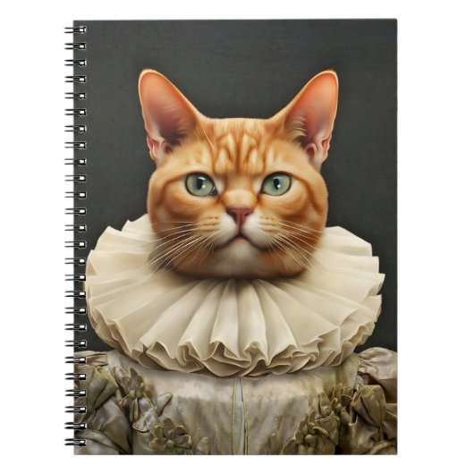 Regalkatze Notizblock (Vorderseite)