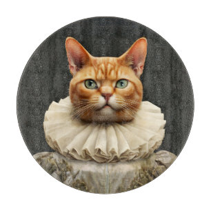 Regalkatze Schneidebrett