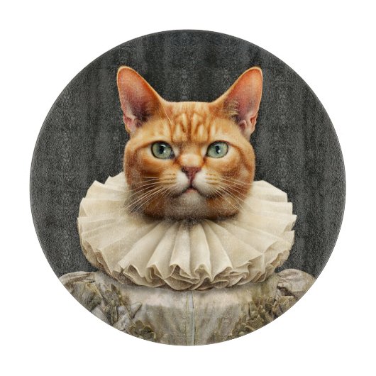 Regalkatze Schneidebrett (Vorderseite)