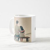 Regalo especial: Amor entre padre e hija Kaffeetasse (Vorderseite Links)