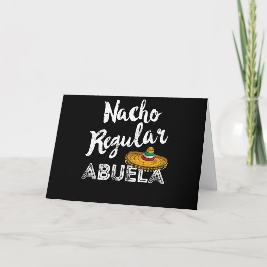 Regalo Para Abuela mexikanischer Karte (Vorderseite)