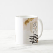 Regalo Personalizado(Nombre)Autodefensa Emocional Kaffeetasse (VorderseiteRechts)