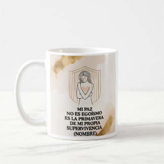 Regalo Personalizado(Nombre)Autodefensa Emocional Kaffeetasse