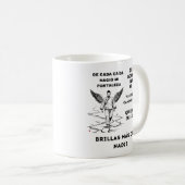 REGALO PERSONALIZADO (NOMBRE)TU BRILLAS KAFFEETASSE (VorderseiteRechts)
