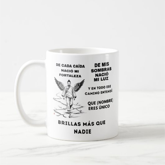 REGALO PERSONALIZADO (NOMBRE)TU BRILLAS KAFFEETASSE (Links)