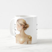 REGALO PERSONALIZADO (NOMBRE) TU SILENCIO ES PODER KAFFEETASSE (Vorderseite Links)