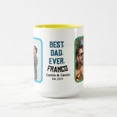 Regalo Personalizado para  Best Dad Ever Tasse (Zentrum)