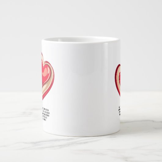 REGALO PERSONALIZADO PARA MAMÁ (NOMBRE) Jumbo-Tasse (Vorderseite)