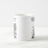 REGALO PERSONALIZADO PARA (NOMBRE) FLORECE RENACE KAFFEETASSE (Mittel)