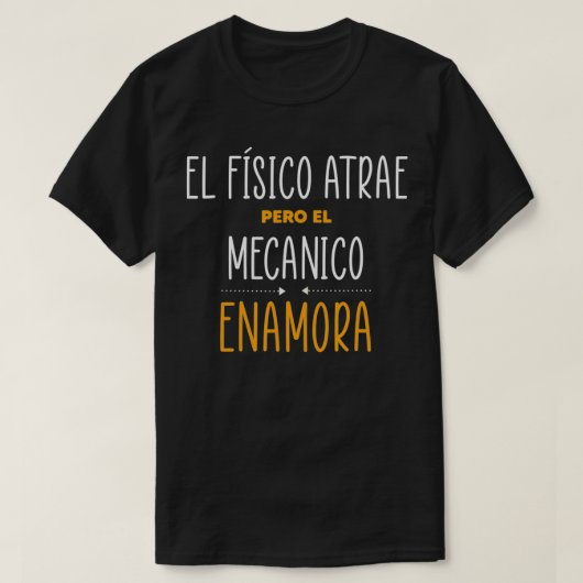 Regalos para MECANICOS Gifts Idea T-Shirt (Design vorne)