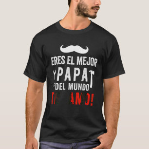 Regalos Para Papa Dia del Padre Camiseta Mejor Pap T-Shirt