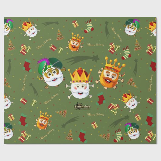 Regalos Reyes Magos 2020 by Simonsitos Geschenkpapier (Flach)