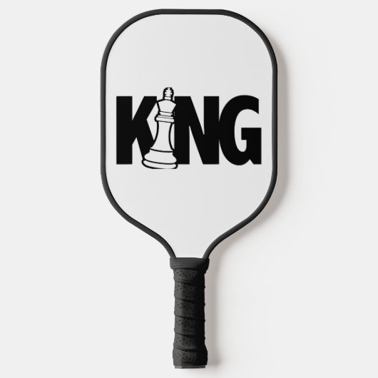Regalpaddeln passen zu einem König. Pickleball Schläger (Vorderseite)
