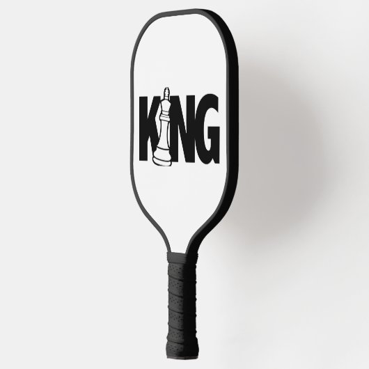 Regalpaddeln passen zu einem König. Pickleball Schläger (Links)