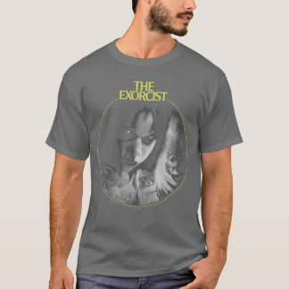 Regan MacNeil besessen großes Gesicht Porträt vint T-Shirt
