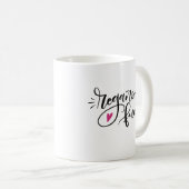 Regañona Fuel, handschriftlich Kaffeetasse (VorderseiteRechts)