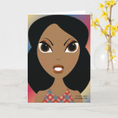 Regard Greeting Card Karte (Gelbe Blume)