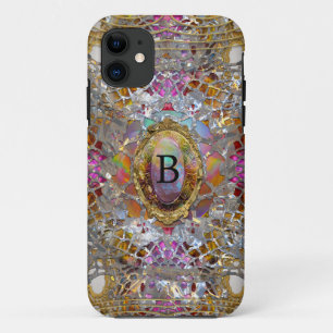 Regardez Cool kaléidoscope Protected Monogram Case-Mate iPhone Hülle