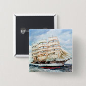 Regata Cutty Sark/Cutty Sark Race Button (Vorne & Hinten)