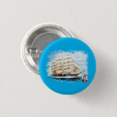 Regata Cutty Sark/Cutty Sark Race Button (Vorne & Hinten)