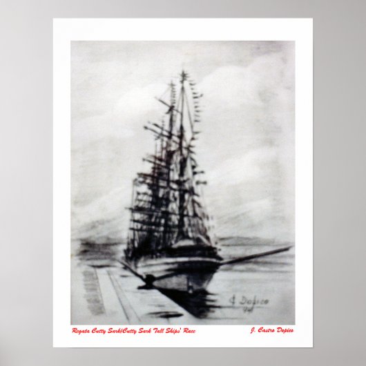 Regata Cutty Sark/Cutty Sark Race Poster (Vorne)