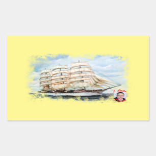 Regata Cutty Sark/Cutty Sark Tall Ship Rechteckiger Aufkleber