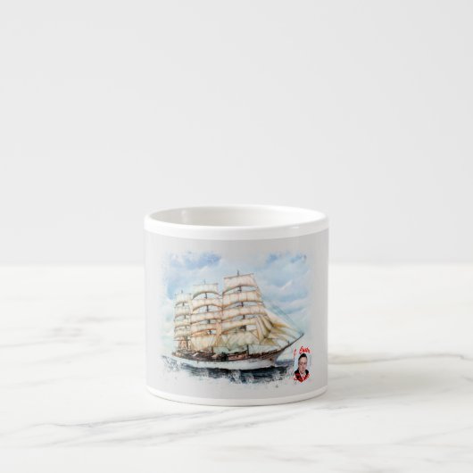 Regata Cutty Sark Espressotasse (Vorderseite)