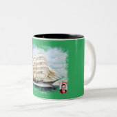 Regata Cutty Sark Zweifarbige Tasse (VorderseiteRechts)