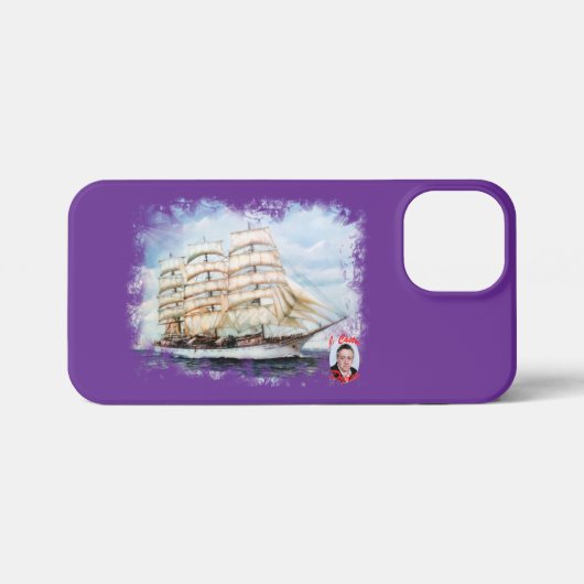 Regata Cutty Shark iPhone Hülle (Rückseite (Horizontal))