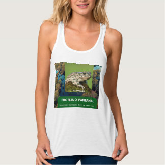 Regata Feminina Flowy Via Pantanal Sapo Tank Top