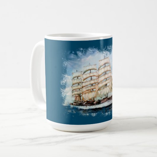 Regata Kaffeetasse (Vorderseite Links)