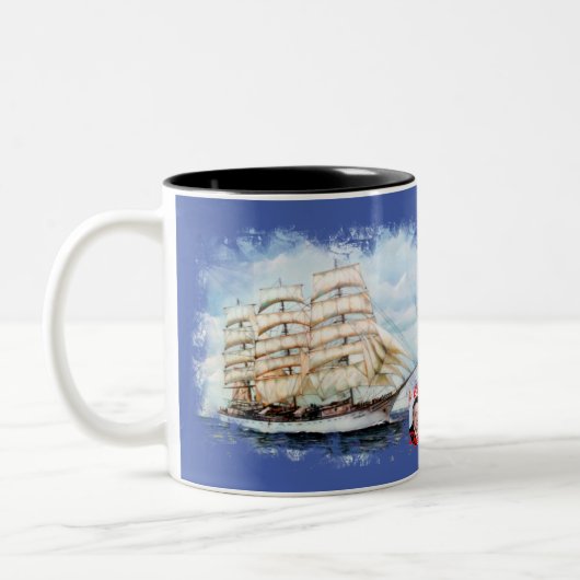 Regata Zweifarbige Tasse (Links)