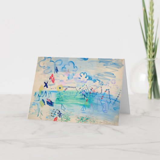 Régates à Cowes | Raoul Dufy Karte (Vorderseite)