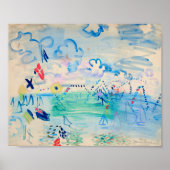 Régates à Cowes | Raoul Dufy Poster (Vorne)