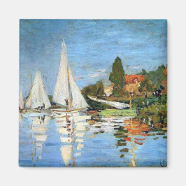 Regatta bei Argenteuil Claude Monet Magnet