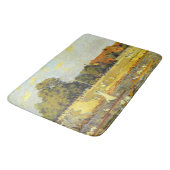 Regatta bei Hampton Court Alfred Sisley Poster Badematte (Schrägansicht)