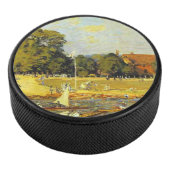 Regatta bei Hampton Court Alfred Sisley Poster Eishockey Puck (3/4)