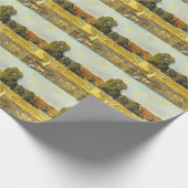 Regatta bei Hampton Court Alfred Sisley Poster Geschenkpapier (Ecke)