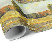 Regatta bei Hampton Court Alfred Sisley Poster Geschenkpapier (Rolleneckpunkt)