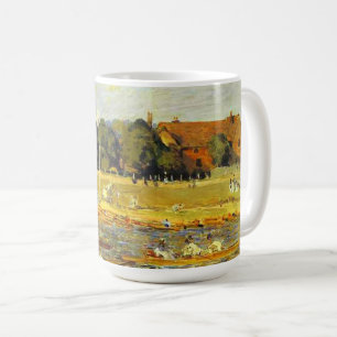 Regatta bei Hampton Court Alfred Sisley Poster Kaffeetasse