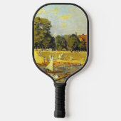 Regatta bei Hampton Court Alfred Sisley Poster Pickleball Schläger (Rückseite)