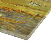 Regatta bei Hampton Court Alfred Sisley Poster Schneidebrett (Ecke)