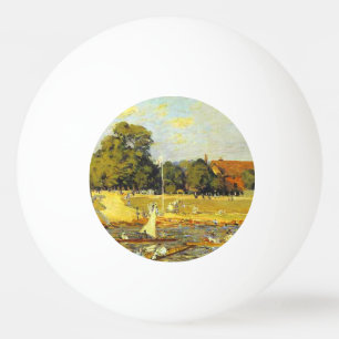 Regatta bei Hampton Court Alfred Sisley Poster Tischtennisball