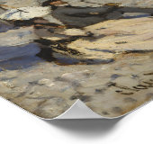 Regatta bei Sainte-Adresse, 1867 | Aussicht auf de Poster (Ecke)