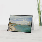 Regatta bei Sainte-Adresse, Monet Karte (Vorderseite)