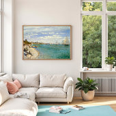 Regatta bei Sainte-Adresse, Monet Poster