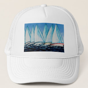 Regatta-blaue Kappe