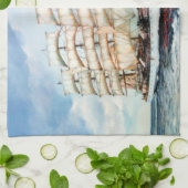 Regatta Cutty Sark/Cutty Sark Tall Ships' Race Handtuch (Gefaltet)
