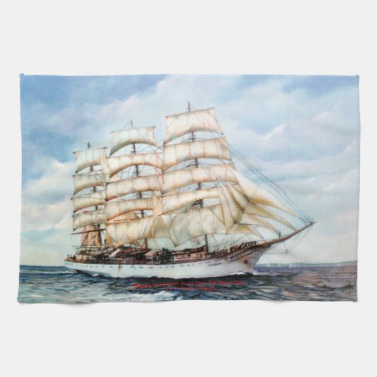 Regatta Cutty Sark/Cutty Sark Tall Ships' Race Handtuch (Horizontal)
